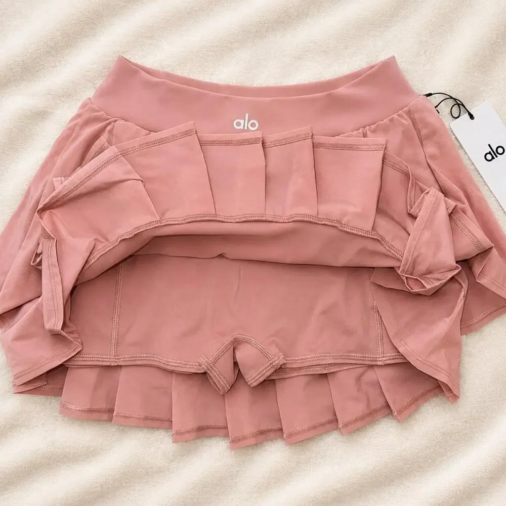 Alo Yoga Double or Nothing Skirt – Vintage Pink